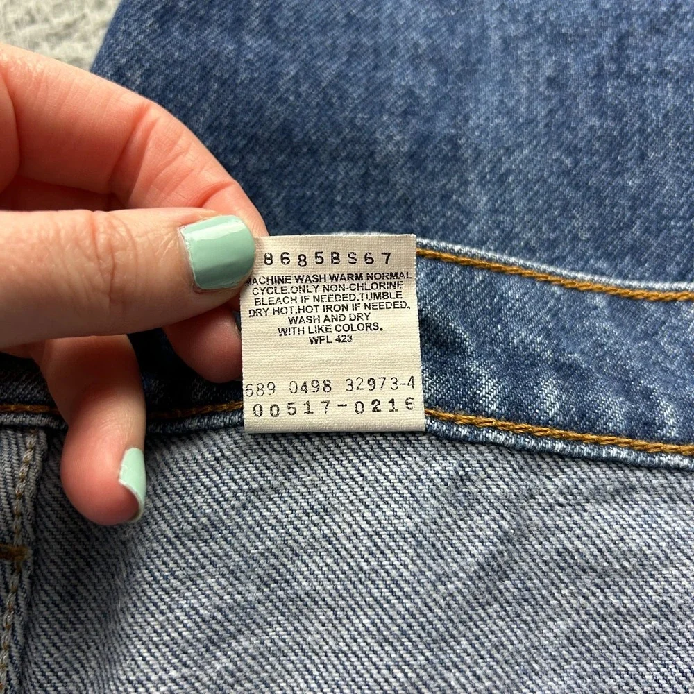 VTG Levis 517 Jeans Mens 40x30 (fits 38x30) Blue Bootcut Red Tab 90s